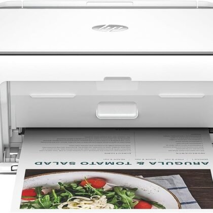 HP DeskJet 2855e Wireless All-in-One Color Inkjet Printer, Scanner, Copier, Best-for-home, 3 months of Instant Ink included, Single-band Wi-Fi connectivity (588S5A)
