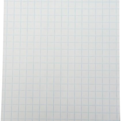 School Smart Double Sided Graph Paper, 8-1/2 x 11 Inches, 1/2 Inch Rule, White, Pack of 500 - 085279