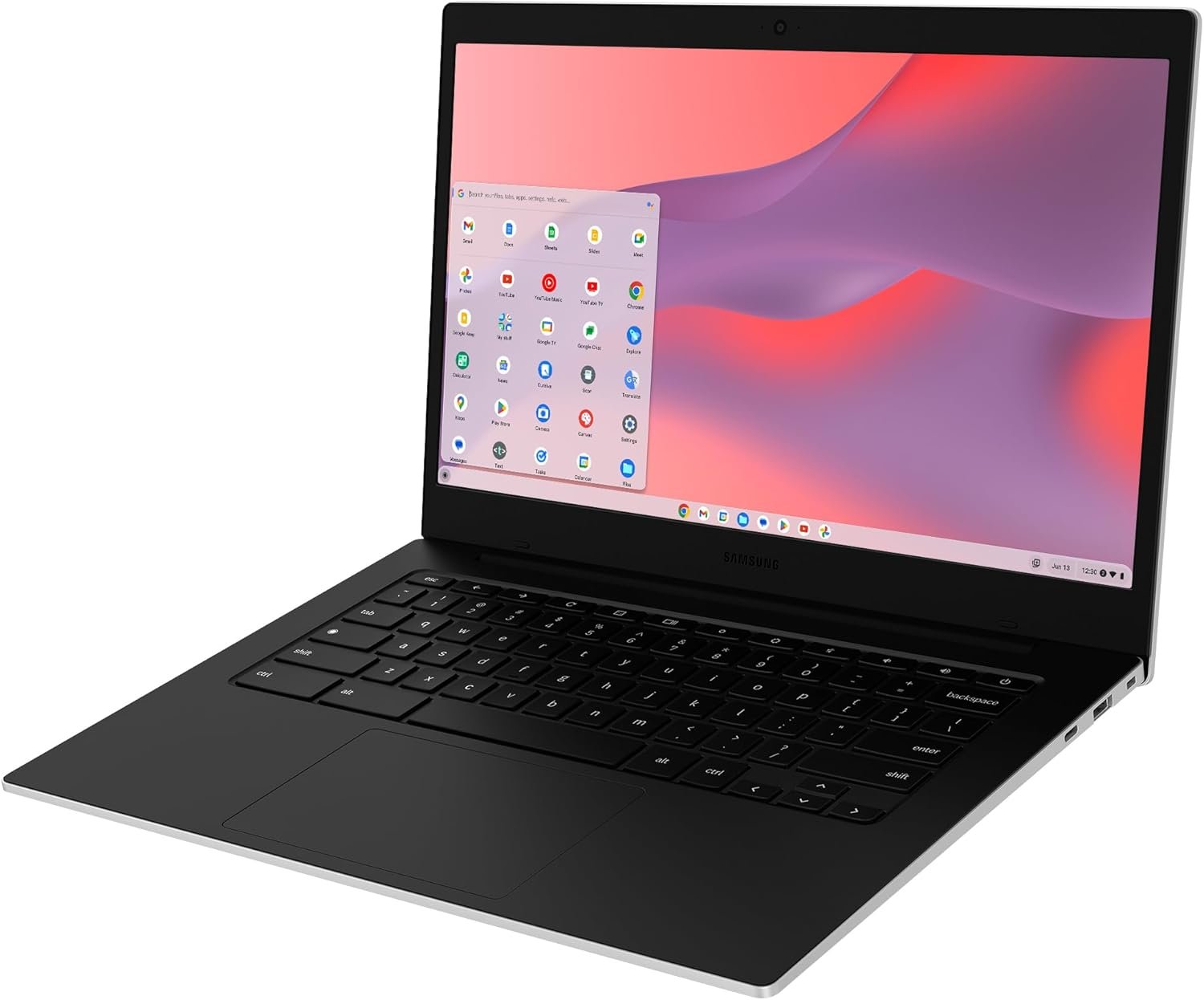 Samsung 14" Galaxy Chromebook Go Laptop PC Computer, Intel Celeron N4500 Processor, 4GB RAM, 64GB Storage, ChromeOS, XE340XDA-KA2US, Student Laptop, Back to School Ready, Silver - Image 8