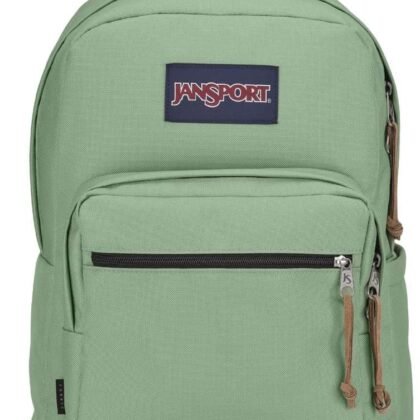 JanSport Right Pack Backpack - Durable Daypack with Padded 15" Laptop Sleeve, Spacious Main Compartment & Integrated Water Bottle Pocket - Loden Frost