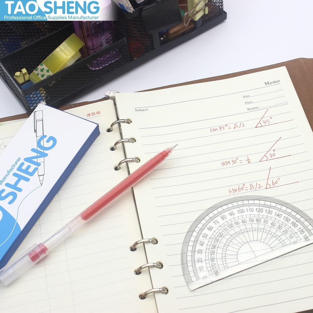 4-Inch 180 Degrees Plastic Protractor, 10cm Length Transparent Acrylic Semicircle Angle Measurement Ruler Tool for School Student Math Classroom Office Teachers, Clear 1 Pack - Image 4