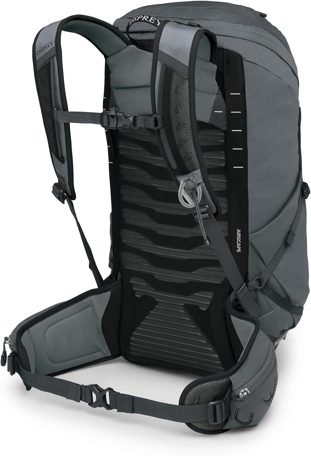 Osprey Talon 26L Men's Lightweight Hiking Backpack with Hipbelt, Phantom Grey/Dark Charcoal - Image 7