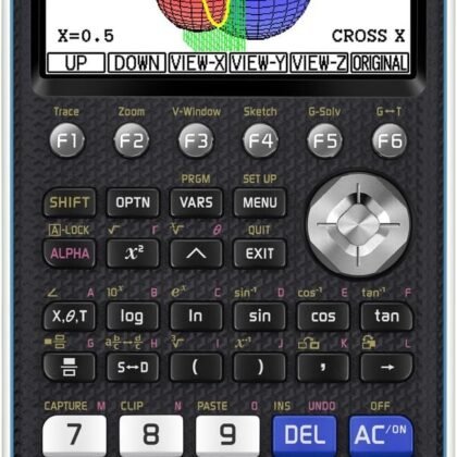 Casio fx-CG50 PRIZM® – Color Graphing Calculator with 3D Graph & Python | Large High-Res Display, Basic & Advanced Functions | Ideal for Exams, STEM, Programming & Advanced Math