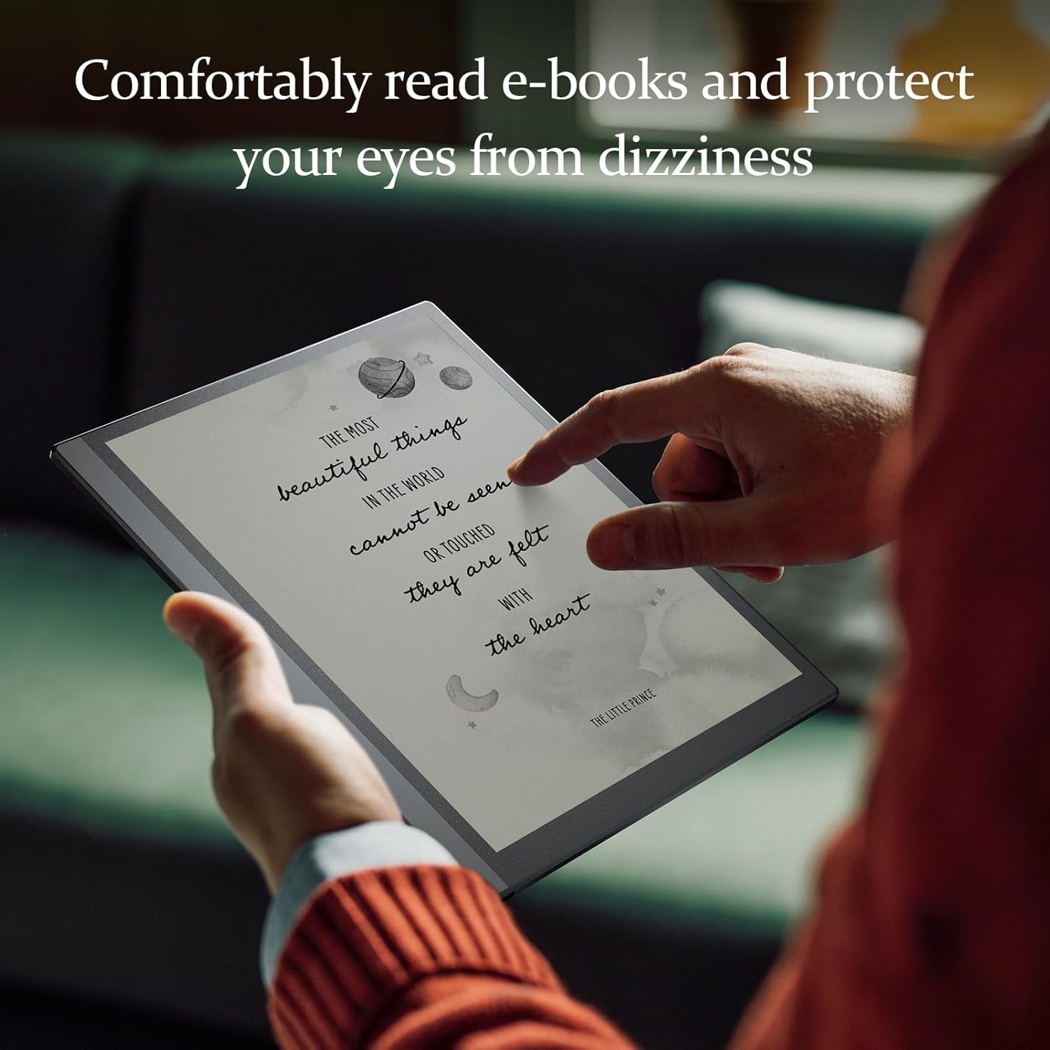 Kloudnote Slim 10.3" Digital Notebook, E Ink Tablet and ePaper Notepad for ebook Reading and Writing, 227ppi ereader Device in 2025, 5.3mm Ultra-Thin (Grey) - Image 4