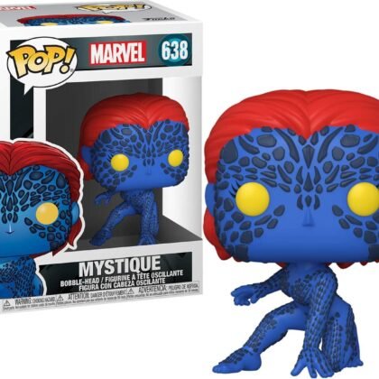 Funko Pop! Marvel: X-Men 20th Anniversary - Mystique, Multicolor, 3.75 inches