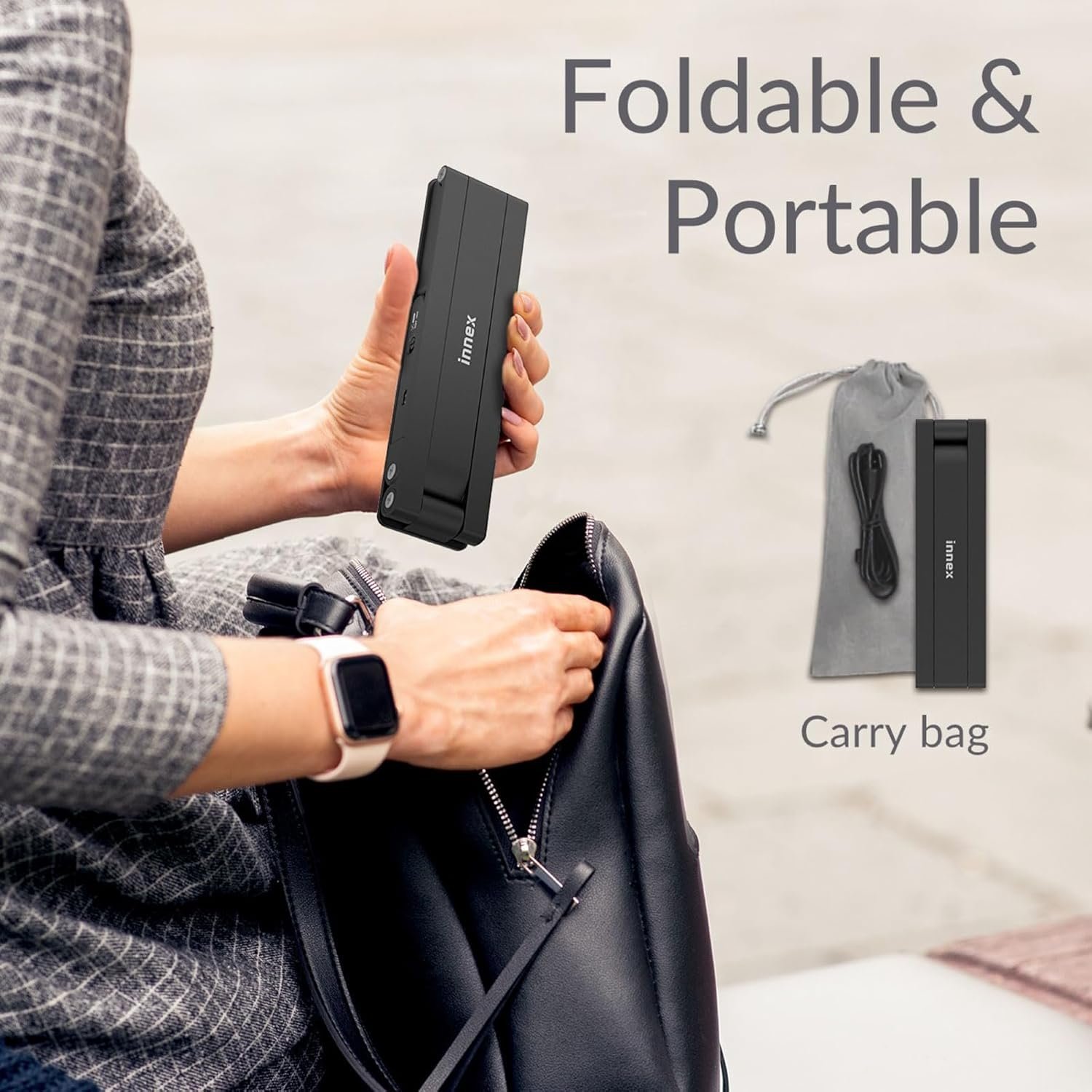 Innex DC500 13MP 4K USB Document Camera, Webcam & Scanner, 3-in-1, 13MP, Noise-Cancelling Mic, Dual Autofocus, Auto Flip, Built-in LED lamp, OCR, Win, Mac, Chromebook, Distance Education, Meetings - Image 8