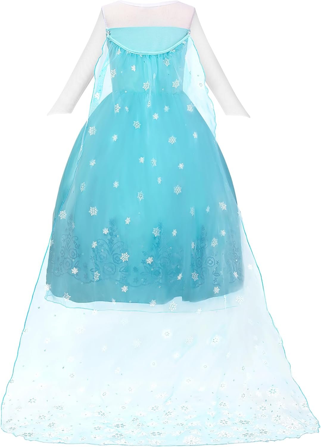 Light Up Princess Dress Girls Halloween Costume Christmas Costume Toddler Dressing Up for Bithday Party, Purple - Image 7