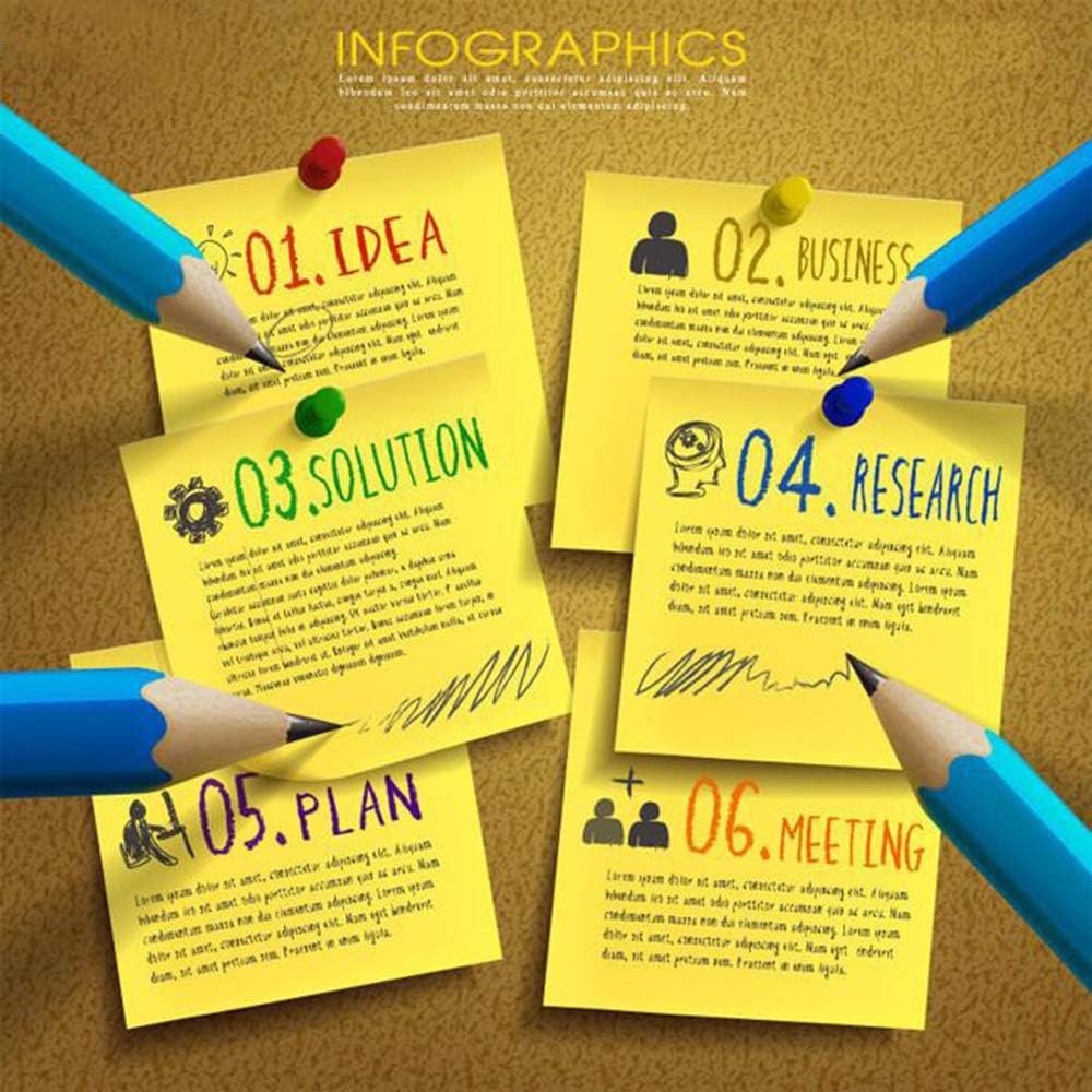 8 Packs of Portable Combination Sticky Notes, Spiral Notebook Self-Adhesive Notes, 3.3" x 3.2" x 0.9", 250 Sheets/Pack - Image 6