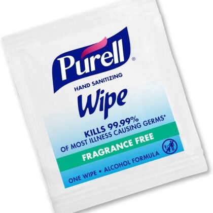 Purell Hand Sanitizing Wipes, Alcohol Formula, Fragrance Free, 300 Count Individually Wrapped Hand Wipes - 9020-06-EC