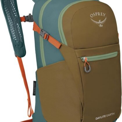Osprey Daylite Plus Earth Commuter Backpack, Histosol Brown/Cascade Blue
