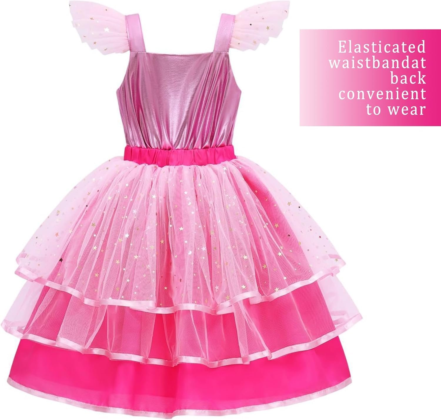WYB Girls Costume Dress Cosplay Dress Birthday Party Movie Dress Up for 4-10 Years Kids Outfits - Image 3