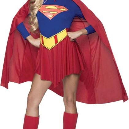 Rubies womens Dc Comics Deluxe Supergirl Costume