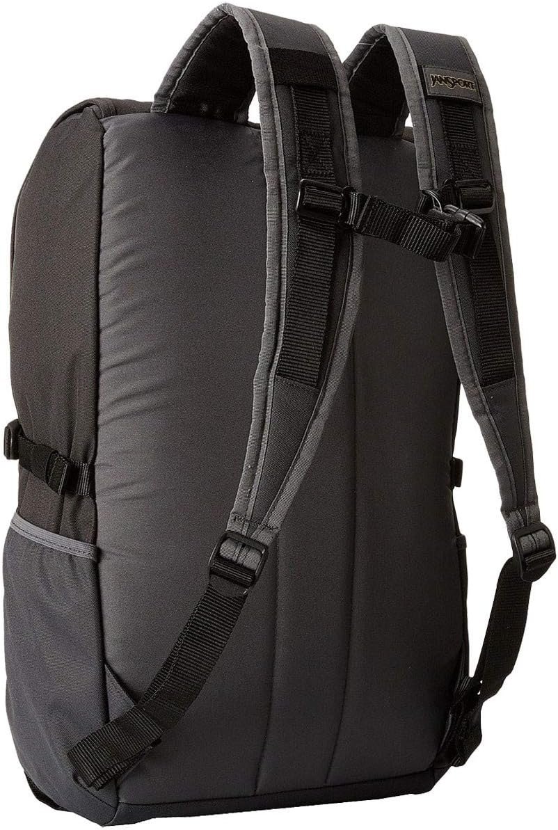 JanSport Hatchet Backpack – 15-inch Padded Laptop Compartment, Dual Water Bottle Pockets, Side Compression Straps, Black - Image 4