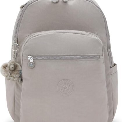 Kipling Women's Seoul 15" Laptop Backpack, Durable, Roomy with Padded Shoulder Straps, Built-In Protective Sleeve