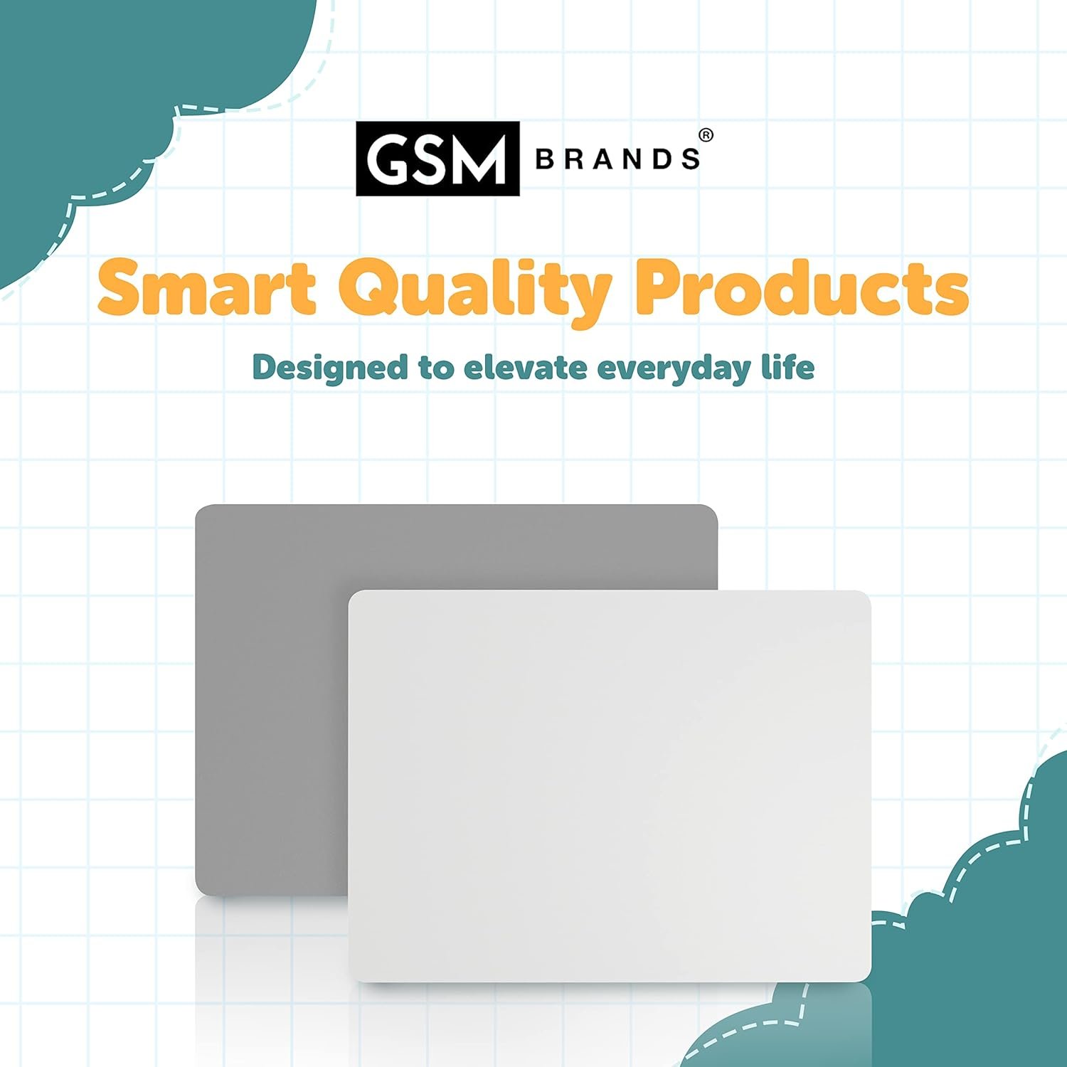 Dry Erase Lapboards - Pack of 48 Whiteboard Set - 9x12 - Student Single Sided - Improve Children's Classroom Learning with Reusable, Durable, Portable White Boards - Image 8