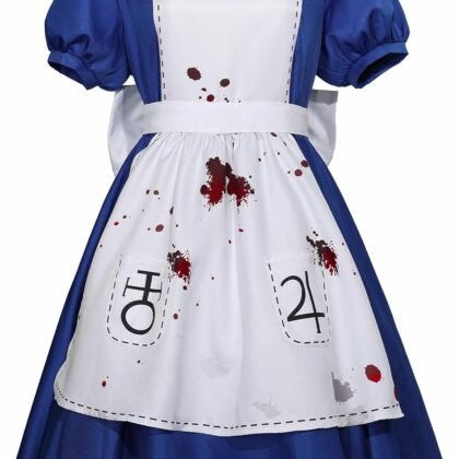 miccostumes Women's Cosplay Costume Set Dress With Bow Halloween