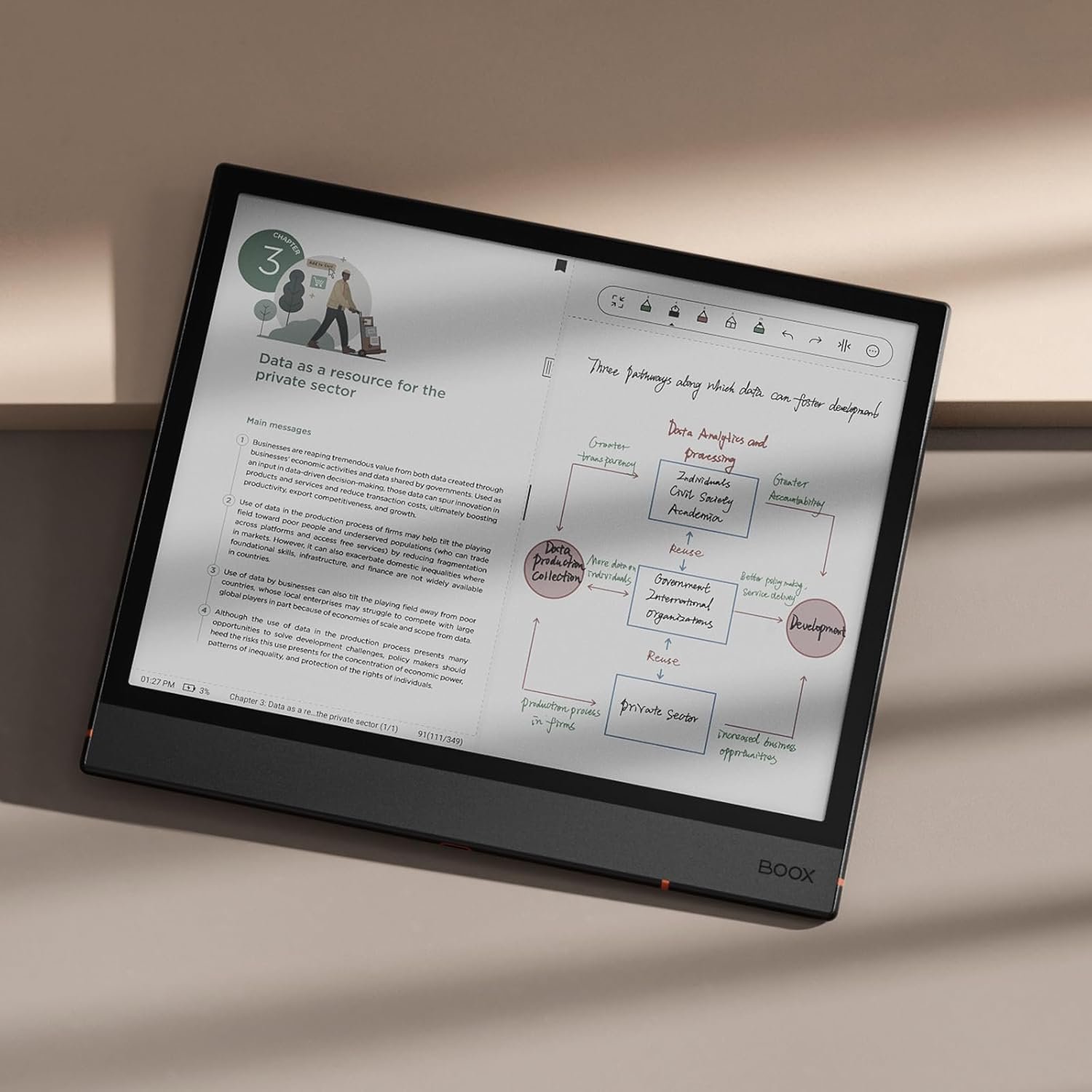 BOOX Tablet Note Air 4C 6G 64G E Ink Tablet Color ePaper Notebook - Image 6