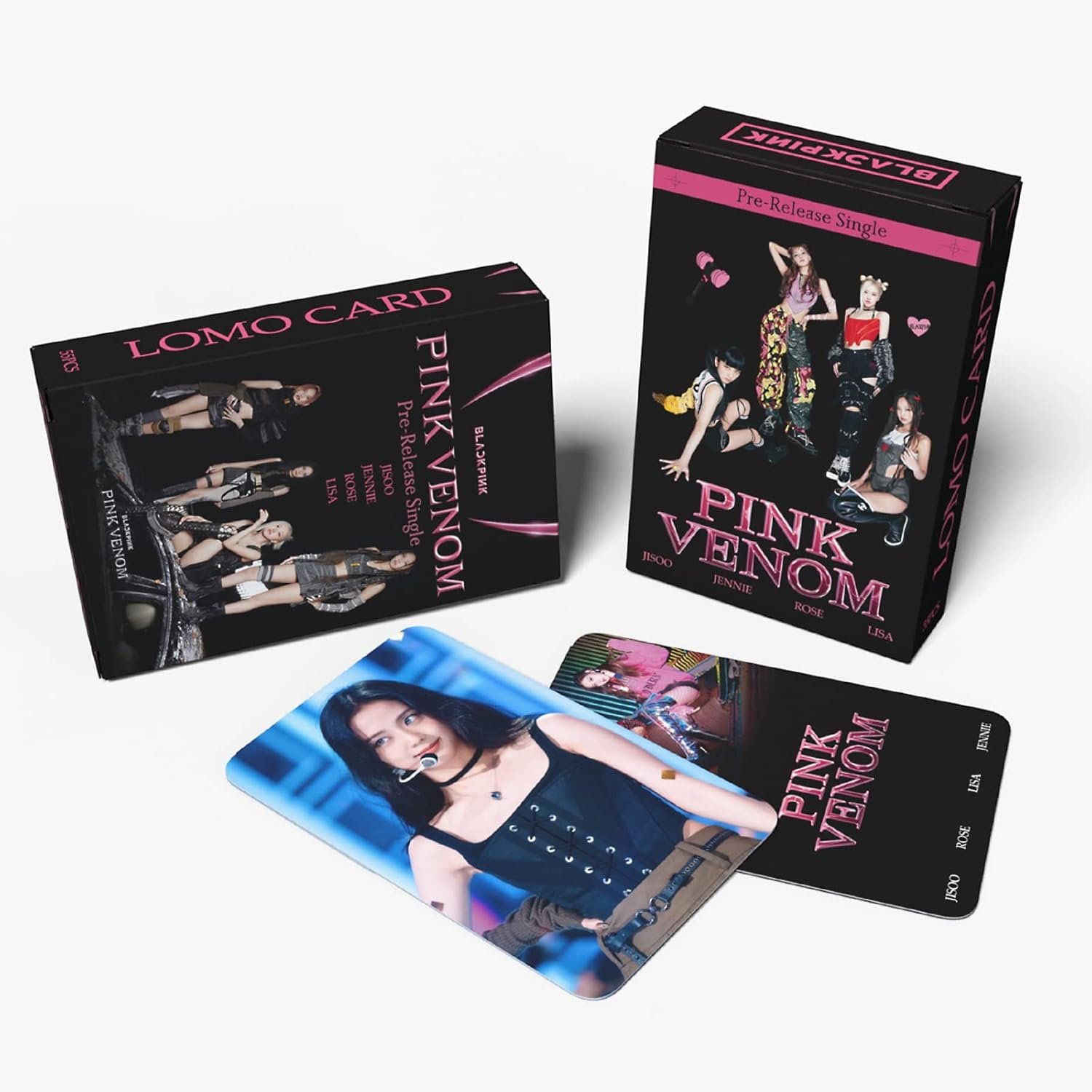 KPOPBP 159 Pcs Born Pink Album Gift Box Set Blink Fans Gift Merchandise Photocards Birthdays Party Decorations Kpop Lanyard Stickers - Image 7