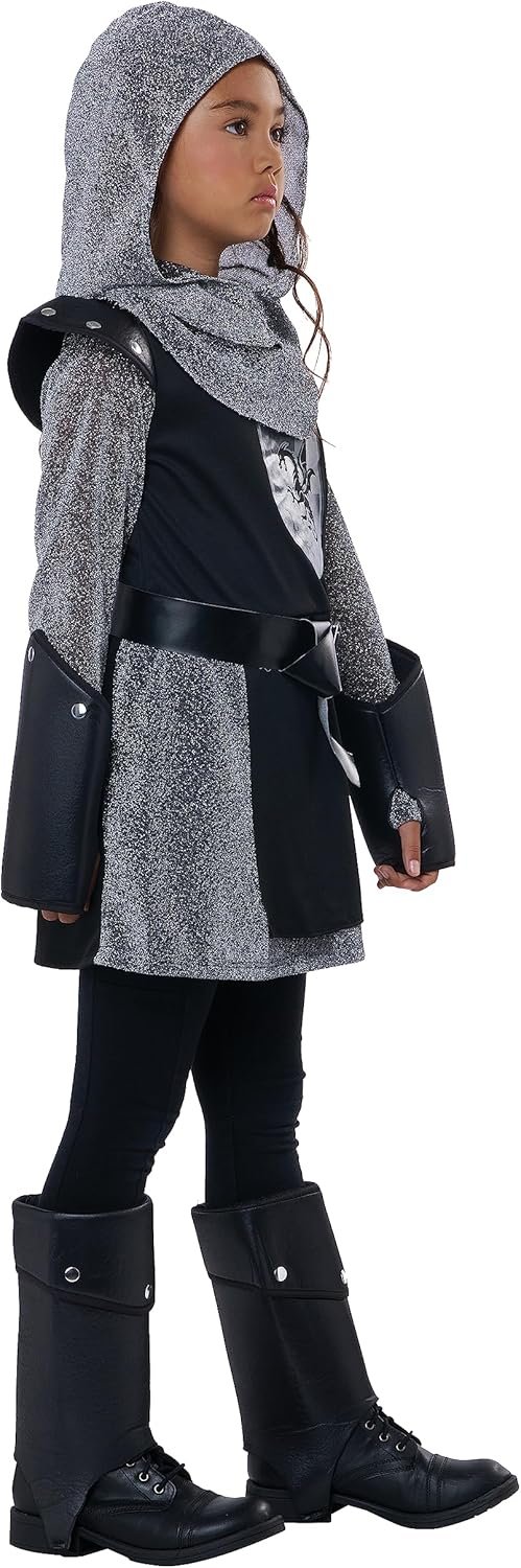 Girls Noble Knight Costume - Image 2