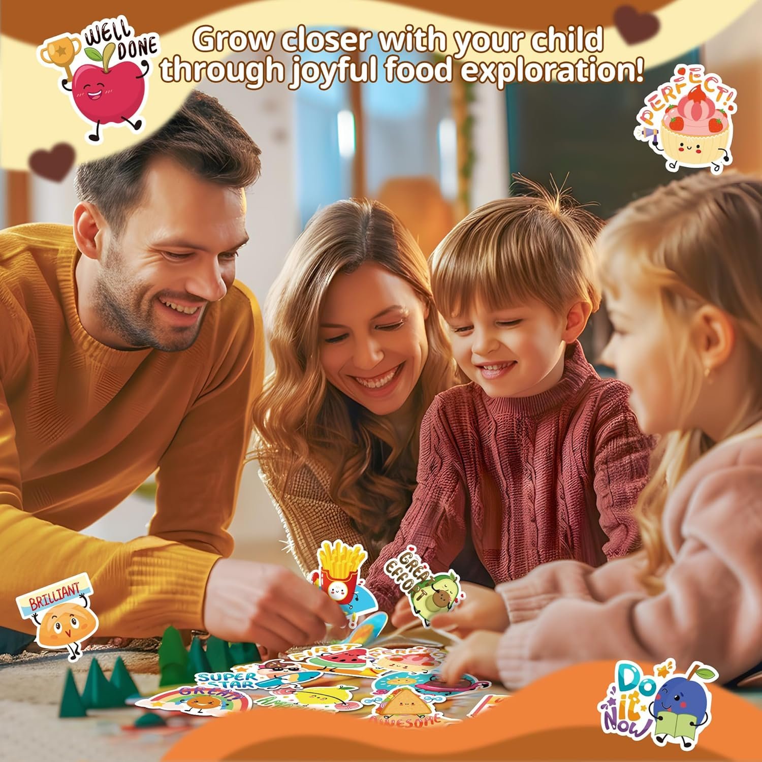 300PCS Large Scratch and Sniff Scented Stickers for Kids, Incentive Smelly Summer Sticker, Motivational for Kids, Bigger Reward Stickers for Student Classroom Must Haves School Supplies - Image 6