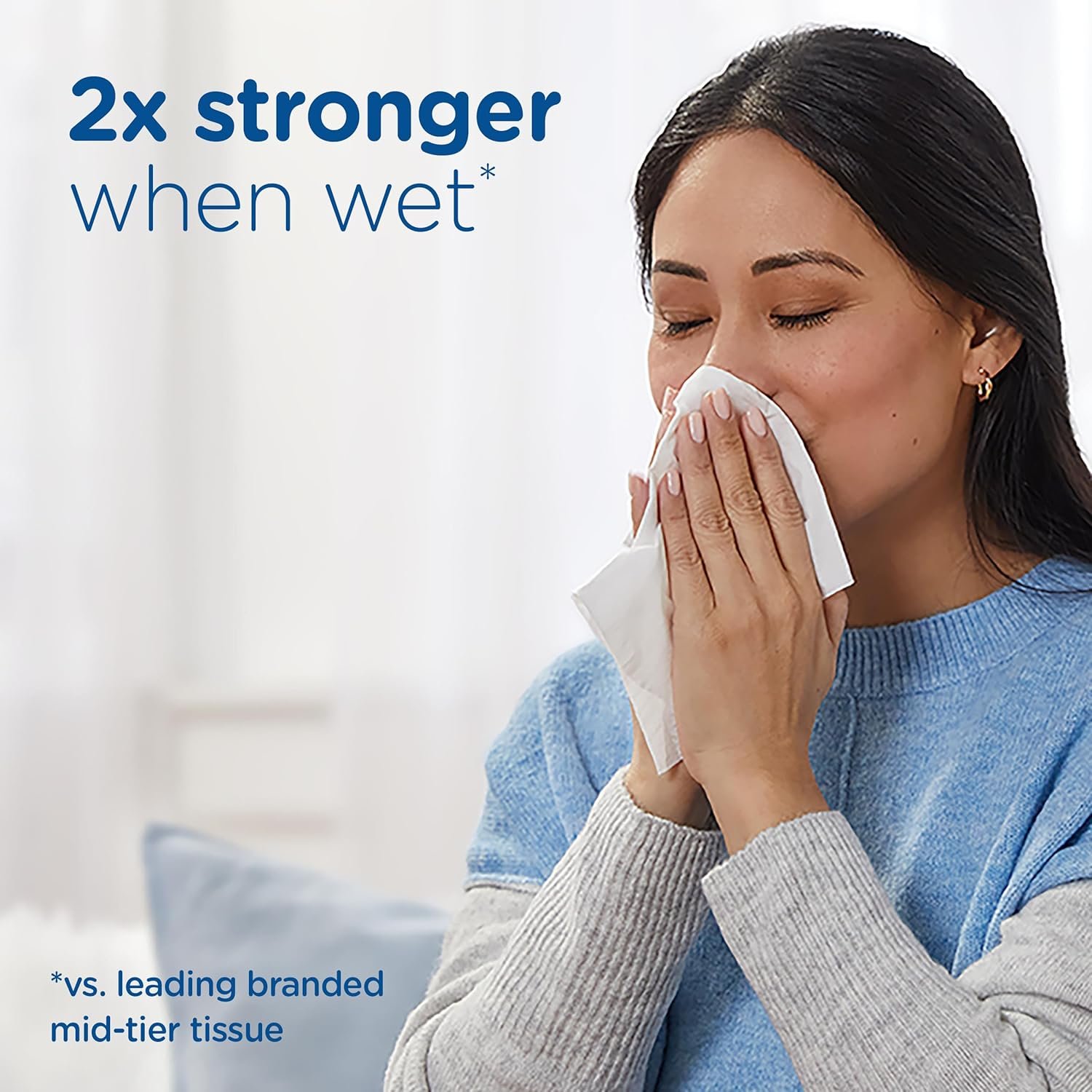 Puffs Ultra Soft Non-Lotion Tissues, 10 Cubes, 56 Tissues Per Box - Image 4