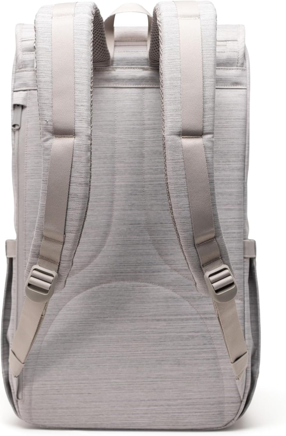 Herschel Supply Co. Little America Backpack – 30L Work & College Bag, Fits 16" Laptop, Travel Carry-On, Water Bottle Pocket, Padded Straps, Durable Backpack for Men & Women, Light Grey Crosshatch - Image 4