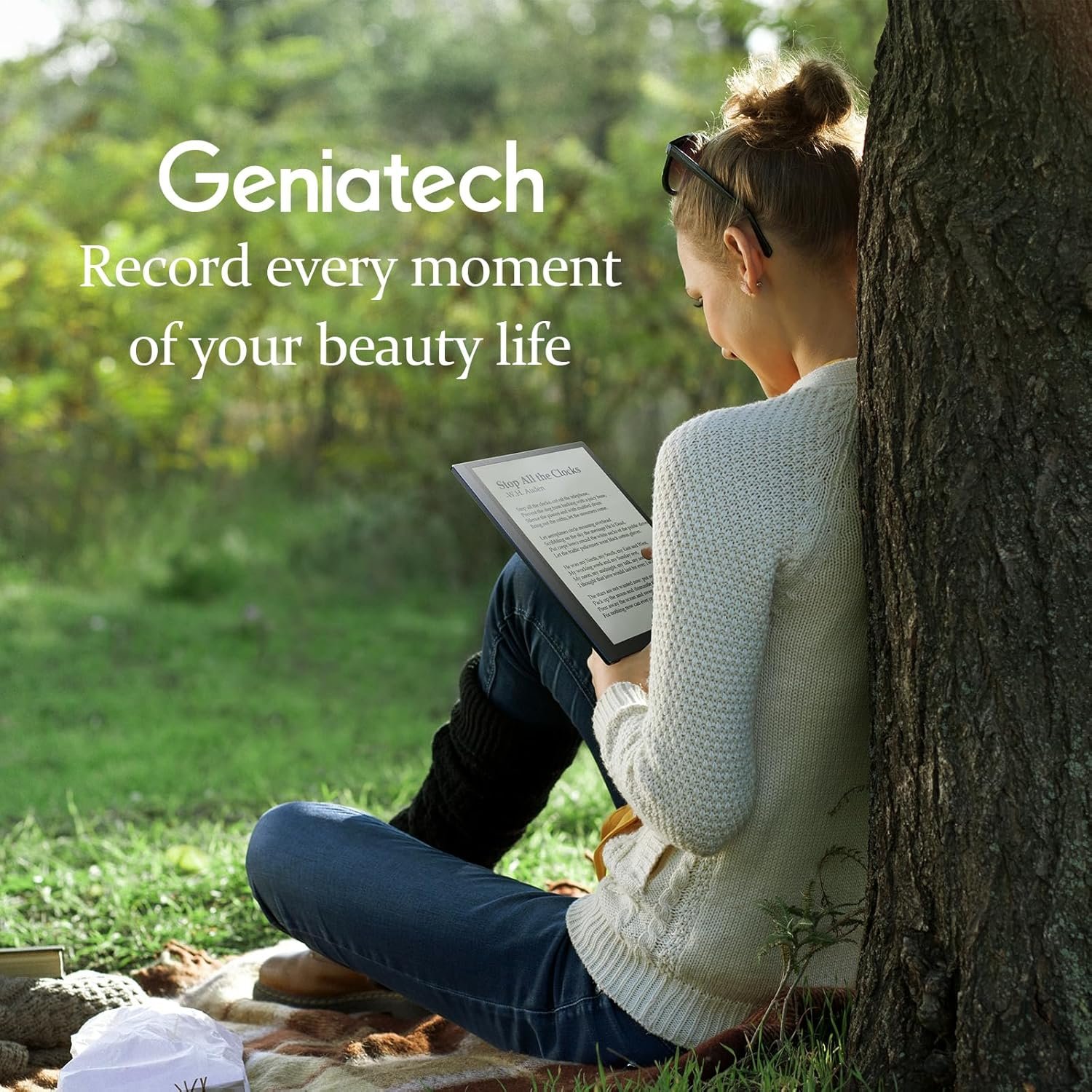 Kloudnote Slim 10.3" Digital Notebook, E Ink Tablet and ePaper Notepad for ebook Reading and Writing, 227ppi ereader Device in 2025, 5.3mm Ultra-Thin (Grey) - Image 9