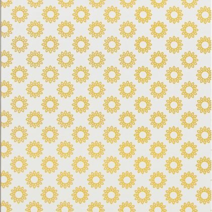 Blu Monaco Cream Clipboard with Gold Floral Pattern - Vintage-Style Decorative Clipboard for Women, Perfect for Office Décor and Teachers