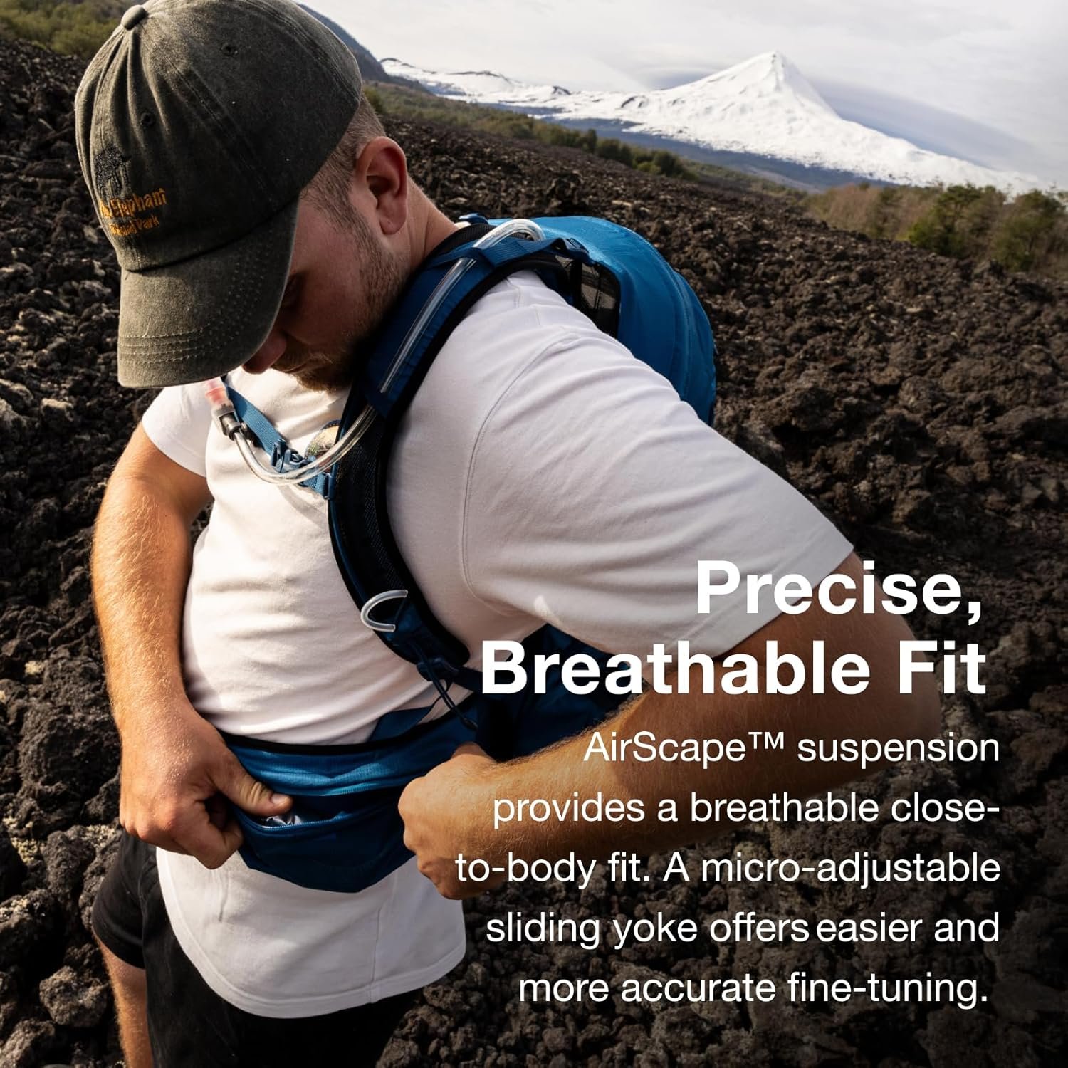 Osprey Talon 26L Men's Lightweight Hiking Backpack with Hipbelt, Phantom Grey/Dark Charcoal - Image 3