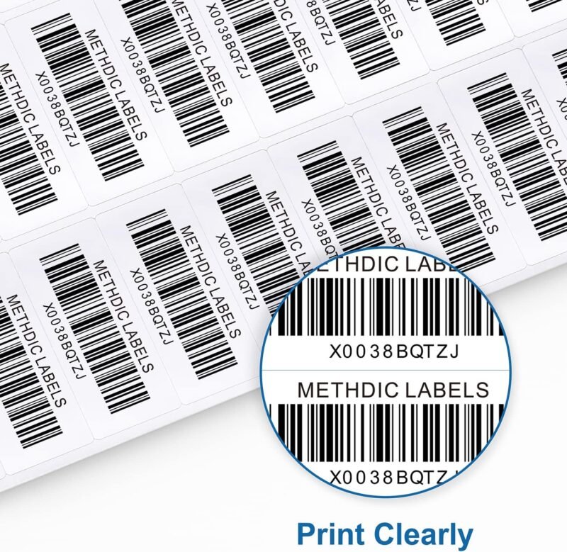 Methdic Address Labels 1" x 2-5/8" 900 Labels Sticker Paper for Laser/Ink Jet Printer Mailing Labels 8.5"×11" White 30 per Sheet - Image 7