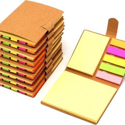 10 Packs Combination Sticky Notes, Pop-up Self-Adhesive Notes, 3.2" x 4.1", 200 Sheets/Pack
