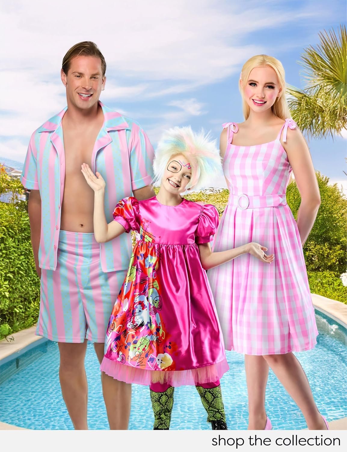 Rubies Barbie Perfect Day Costume Dress in Pink from the Barbie Movie, with Belt and Hair Bow For Adult Women - Image 6