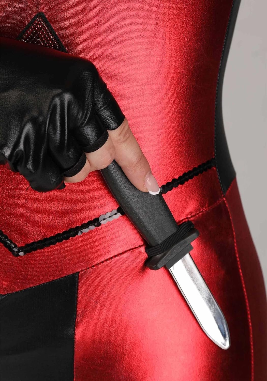 Dreamgirl Womens Sexy Harley Quinn Costume, Adult Harlequin Blaster Halloween Costume - Image 2