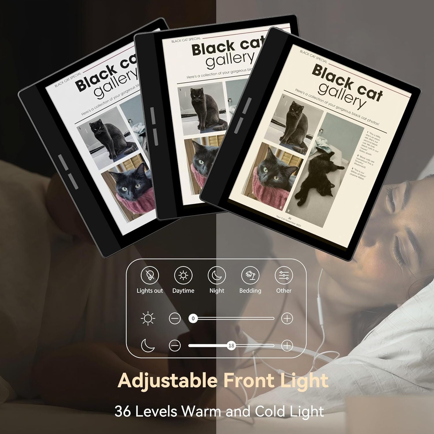 Bigme B751C Color Ebook Reader 7 Inch E-Ink Paper Tablet for Notes Taking, Reading and Writing (Case and Stylus Included) - Image 5