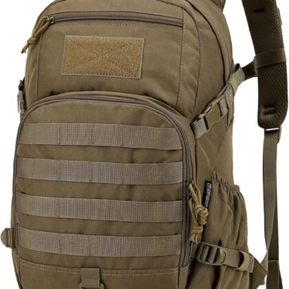Mardingtop Small Tactical Backpack,Molle Hiking Backpack for Backpacking,Cycling and Biking,25L Backpack