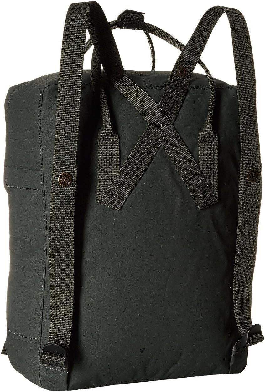 Fjällräven Kånken Unisex Travel Backpack - Side Slip Pocket - Adjustable Shoulder Straps - Dual Top Handles Forest Green One Size One Size - Image 2