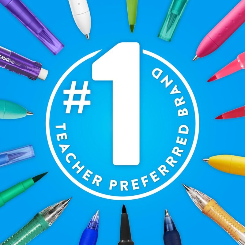 Paper Mate Flair Felt Tip Pens, Medium Point (0.7mm), Black, 12 Count - Image 8