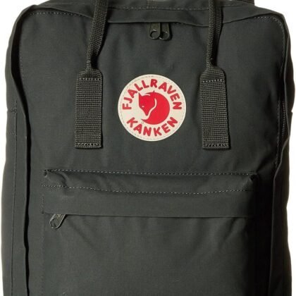 Fjällräven Kånken Unisex Travel Backpack - Side Slip Pocket - Adjustable Shoulder Straps - Dual Top Handles Forest Green One Size One Size