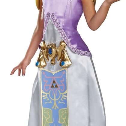 Zelda Deluxe Legend of Zelda Nintendo Costume, Large/10-12