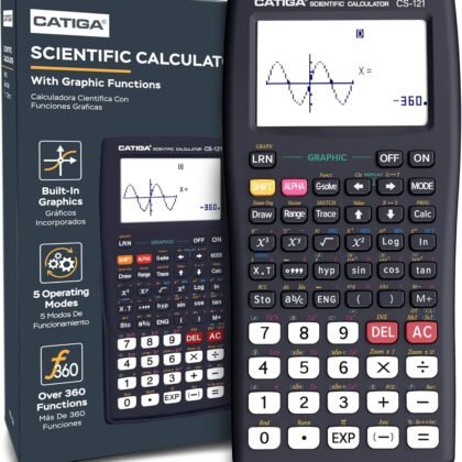 Scientific Calculator with Graphic Functions - Multiple Modes with Intuitive Interface - Perfect for Beginner and Advanced Courses, High School or College