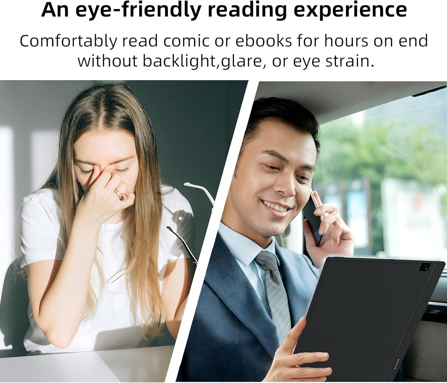 Bigme 10.3" Color E-Ink Read-Write Tablet, ePaper Note Taking Tablet at 5.5mm Thickness, 8GB RAM+256GB ROM Computer Tablets Touchscreen Display with 5MP Camera and Digital Stylus - Image 4