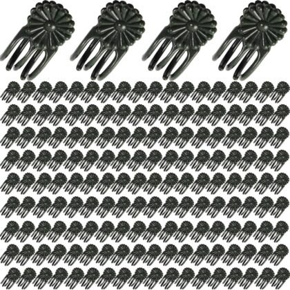 GXXMEI 400PCS Orchid Clips for Plants Support - Dark Green, for Small - Middle Climbing Plants Vine Plants & Single Stem Plants