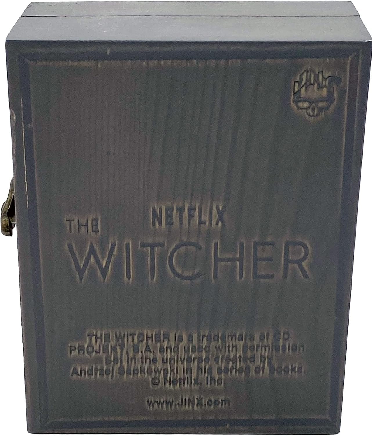 JINX Netflix's The Witcher Ciri Swallow Medallion Necklace + Wooden Collector Box - Image 7