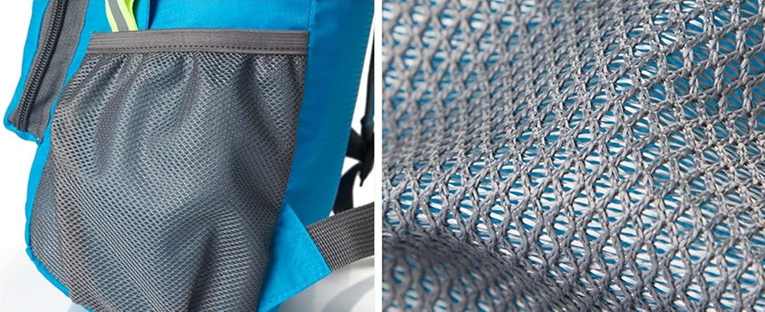 Backpack Packable Foldable Ultra Lightweight Water Resistant Durable Camping Travel Hiking Daypack for Men Women (Black) - Image 6