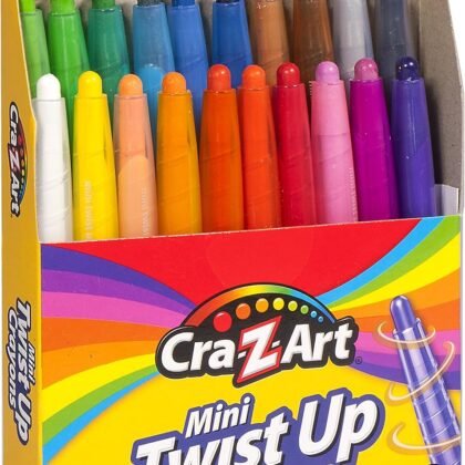 Cra-Z-Art Mini Twist Up Crayons, 20 Count (10253)