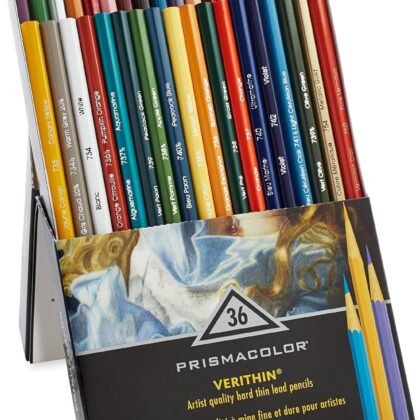 Prismacolor Premier Verithin Colored Pencils, Adult Coloring, 36 Pack