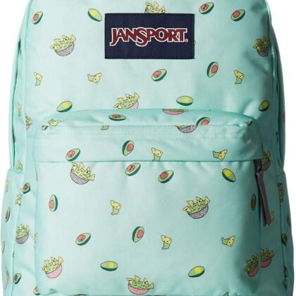 JanSport SuperBreak One Backpack - Durable, Lightweight Bag with 1 Main Compartment, Front Utility Pocket with Built-in Organizer, Premium Backpack, Pink Mist