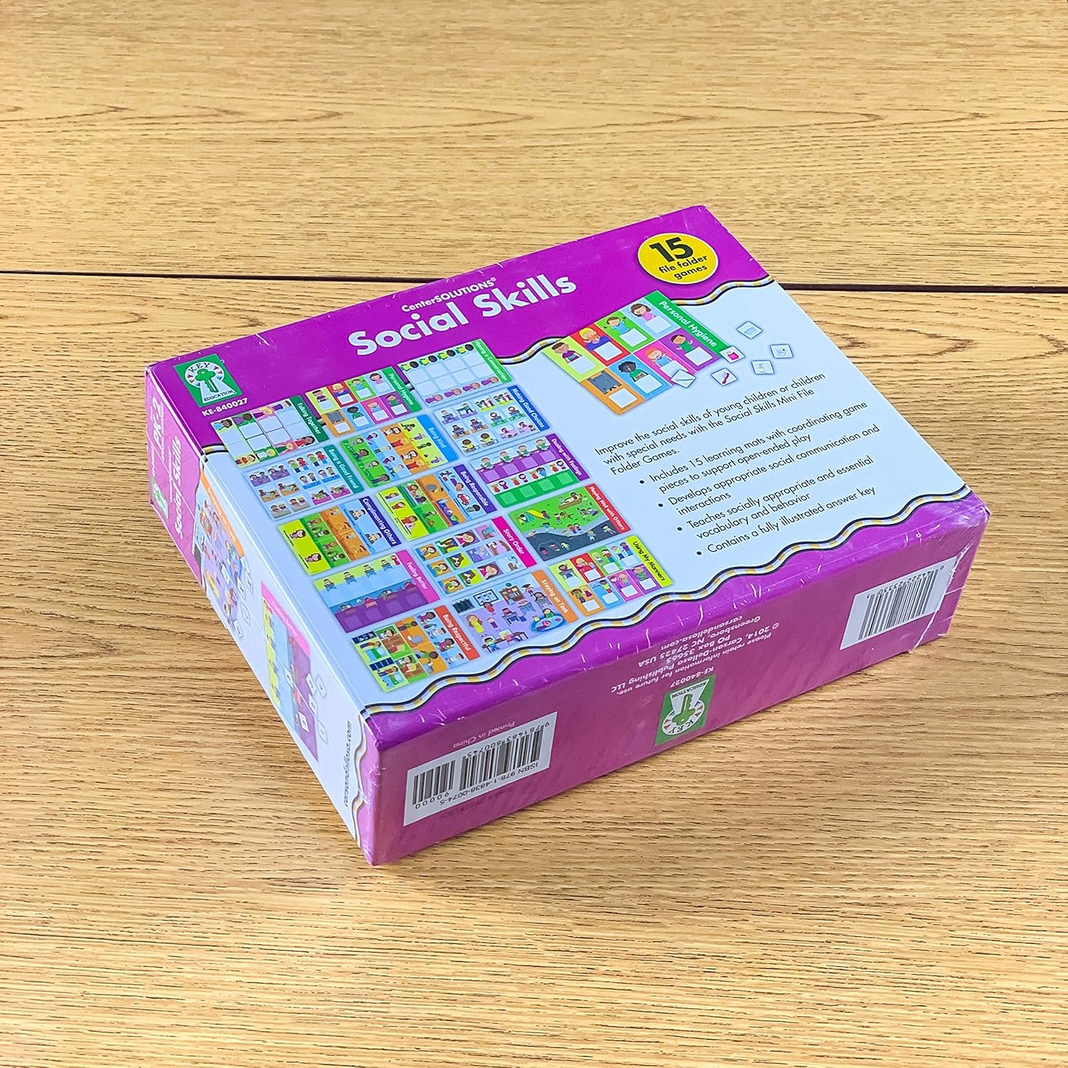 Key Education Social Skills Activities for Kids, 15 File Folder Games With Social Emotional Learning Activities, Emotional Regulation Tools for kids Preschool to Grade 2 - Image 3