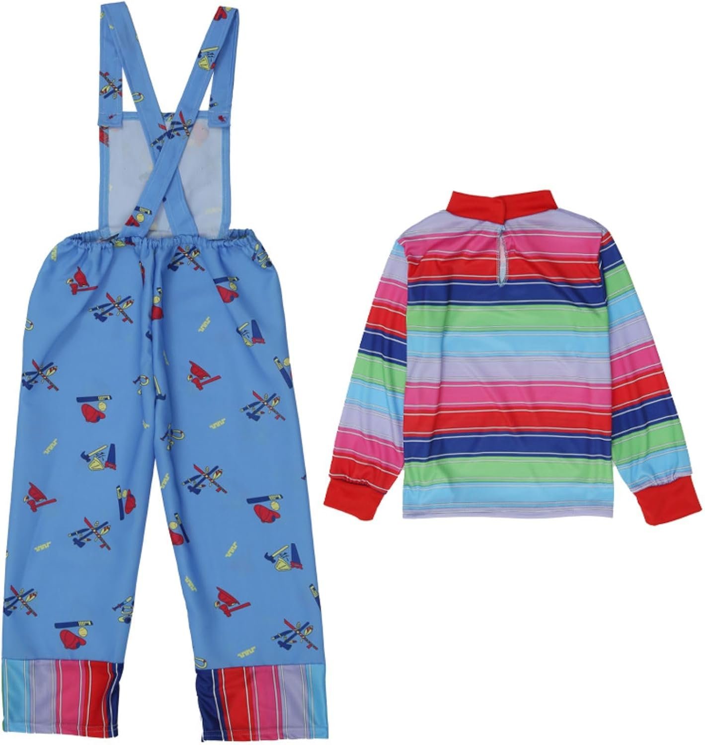 Chucky Costume for Kids Halloween Child's Ghost Costume Toddler Cospaly Outfit - Image 4