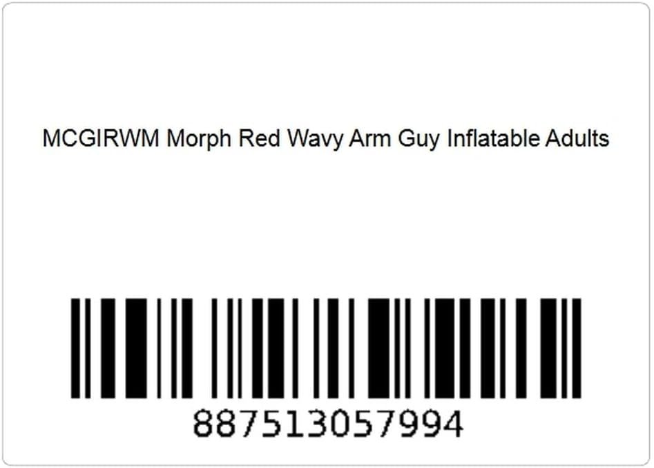 Morph Inflatable Tube Man Costume Adult, Wacky Inflatable Tube Man Costume, Halloween Costumes for Men - Image 9